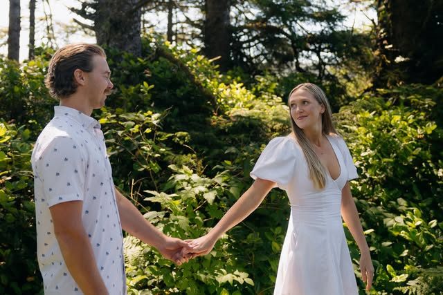 Bride glowing with a soft bridal spray tan on her wedding day